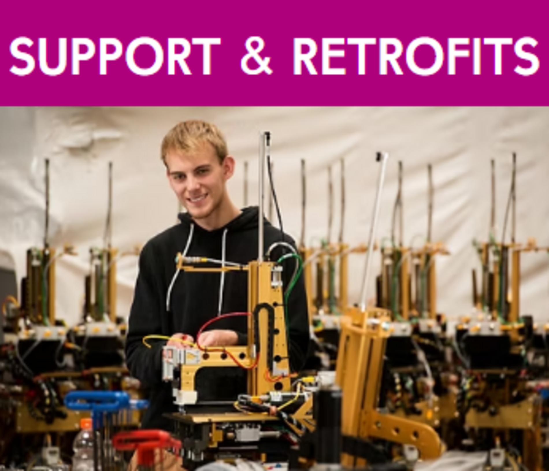Support and retrofits